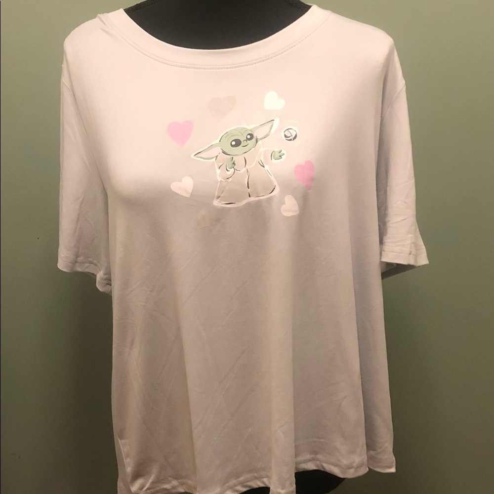 Star Wars Slumber Baby Yoda Pajama Top-NWT